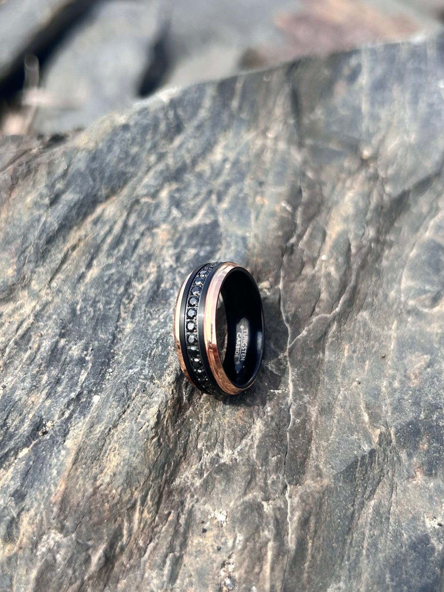 Aureus Obsidian Band 8mm