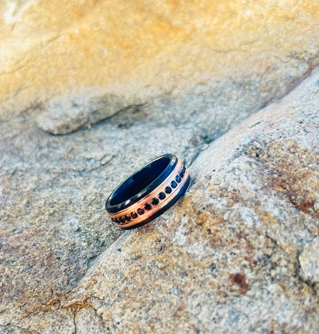 Imperium Black & Gold Band 8mm