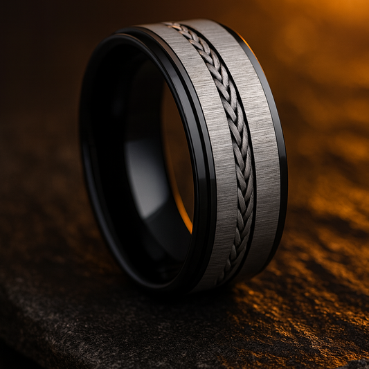 Titan’s Midnight Braid Band 8mm