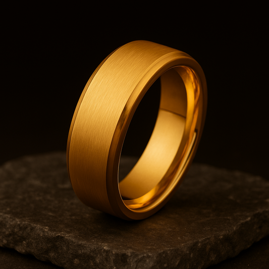 Helios Gold Tungsten Band 8mm
